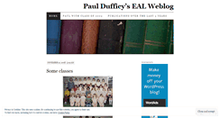 Desktop Screenshot of pauldufficy.wordpress.com