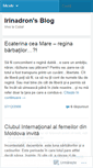 Mobile Screenshot of irinadron.wordpress.com