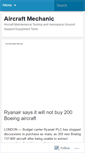 Mobile Screenshot of aircraftmechanic.wordpress.com