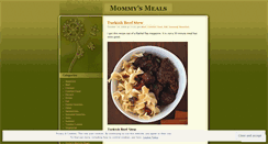 Desktop Screenshot of mommysmeals.wordpress.com