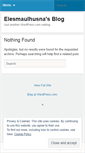 Mobile Screenshot of elesmaulhusna.wordpress.com