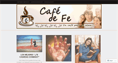 Desktop Screenshot of cafedefe.wordpress.com