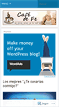 Mobile Screenshot of cafedefe.wordpress.com