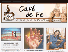 Tablet Screenshot of cafedefe.wordpress.com