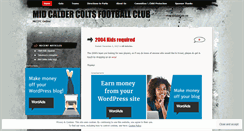 Desktop Screenshot of midcaldercolts.wordpress.com