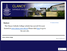 Tablet Screenshot of clancycc.wordpress.com