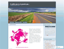Tablet Screenshot of apetitspasouagrandspas.wordpress.com