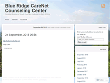 Tablet Screenshot of blueridgecncc.wordpress.com