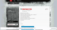 Desktop Screenshot of korealuvers.wordpress.com