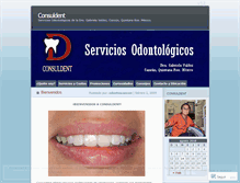 Tablet Screenshot of odontoscancun.wordpress.com