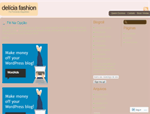 Tablet Screenshot of deliciafashion.wordpress.com