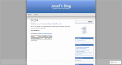 Desktop Screenshot of josefbetancourt.wordpress.com