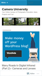 Mobile Screenshot of camerau.wordpress.com