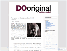 Tablet Screenshot of dooriginal.wordpress.com