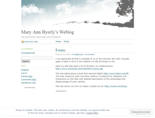 Tablet Screenshot of mabyerlyblog.wordpress.com