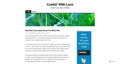 Desktop Screenshot of cookinwithlove.wordpress.com