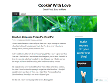 Tablet Screenshot of cookinwithlove.wordpress.com