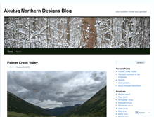 Tablet Screenshot of akutuq.wordpress.com