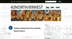 Desktop Screenshot of 43north89west.wordpress.com