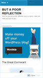Mobile Screenshot of butapoorreflection.wordpress.com