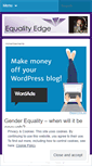 Mobile Screenshot of equalityedge.wordpress.com