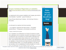 Tablet Screenshot of estructurauruguay.wordpress.com