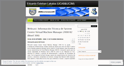 Desktop Screenshot of eduardolakatos.wordpress.com