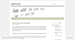 Desktop Screenshot of hippyland.wordpress.com