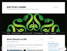 Tablet Screenshot of eatplaylearn.wordpress.com