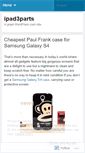 Mobile Screenshot of ipad3parts.wordpress.com