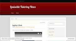 Desktop Screenshot of louisvilletutor.wordpress.com