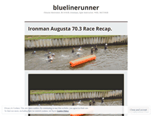 Tablet Screenshot of bluelinerunner.wordpress.com