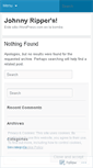 Mobile Screenshot of johnny7ripper.wordpress.com