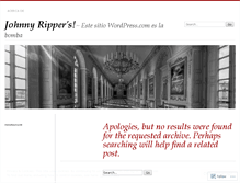 Tablet Screenshot of johnny7ripper.wordpress.com