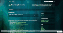Desktop Screenshot of krepkrep.wordpress.com