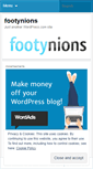 Mobile Screenshot of footynions.wordpress.com