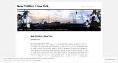 Desktop Screenshot of nchny.wordpress.com