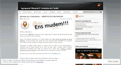 Desktop Screenshot of lartisticadecarlet.wordpress.com