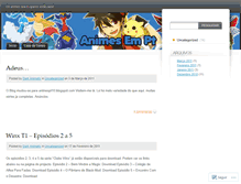 Tablet Screenshot of animesempt.wordpress.com