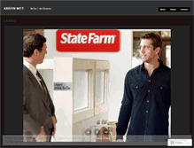 Tablet Screenshot of kristinwitt.wordpress.com