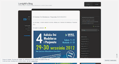 Desktop Screenshot of lordg90.wordpress.com