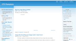 Desktop Screenshot of ctechampions.wordpress.com