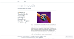 Desktop Screenshot of marimouth.wordpress.com