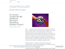 Tablet Screenshot of marimouth.wordpress.com