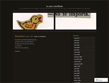 Tablet Screenshot of casaestrellada.wordpress.com