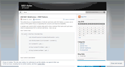 Desktop Screenshot of kkbandaru.wordpress.com