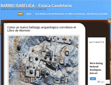 Tablet Screenshot of barrioisabelicasud.wordpress.com