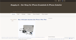 Desktop Screenshot of isupply4iphone4ersatzteile.wordpress.com