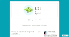Desktop Screenshot of bxlsprout.wordpress.com