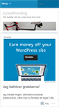 Mobile Screenshot of cykeltraning.wordpress.com